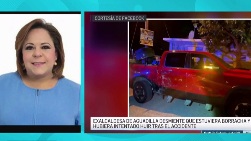 Exalcaldesa de Aguadilla desmiente haberse ido a la fuga luego de accidente