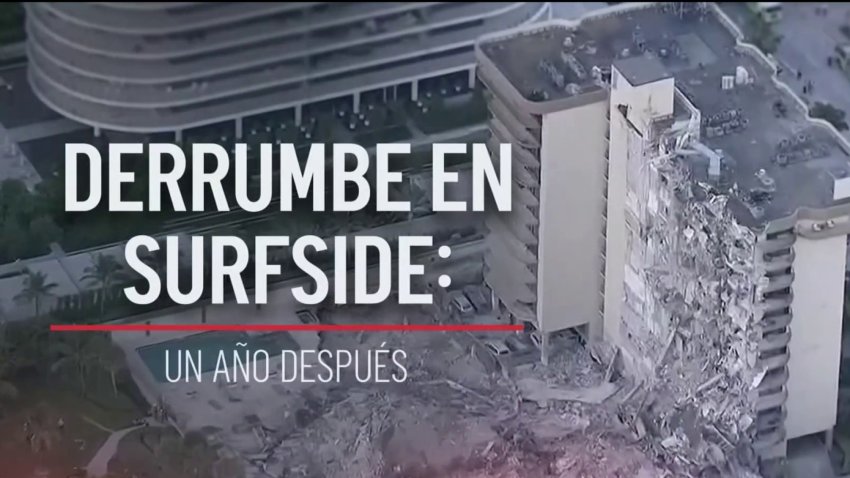 Primer aniversario del derrumbe del edificio en Surfside