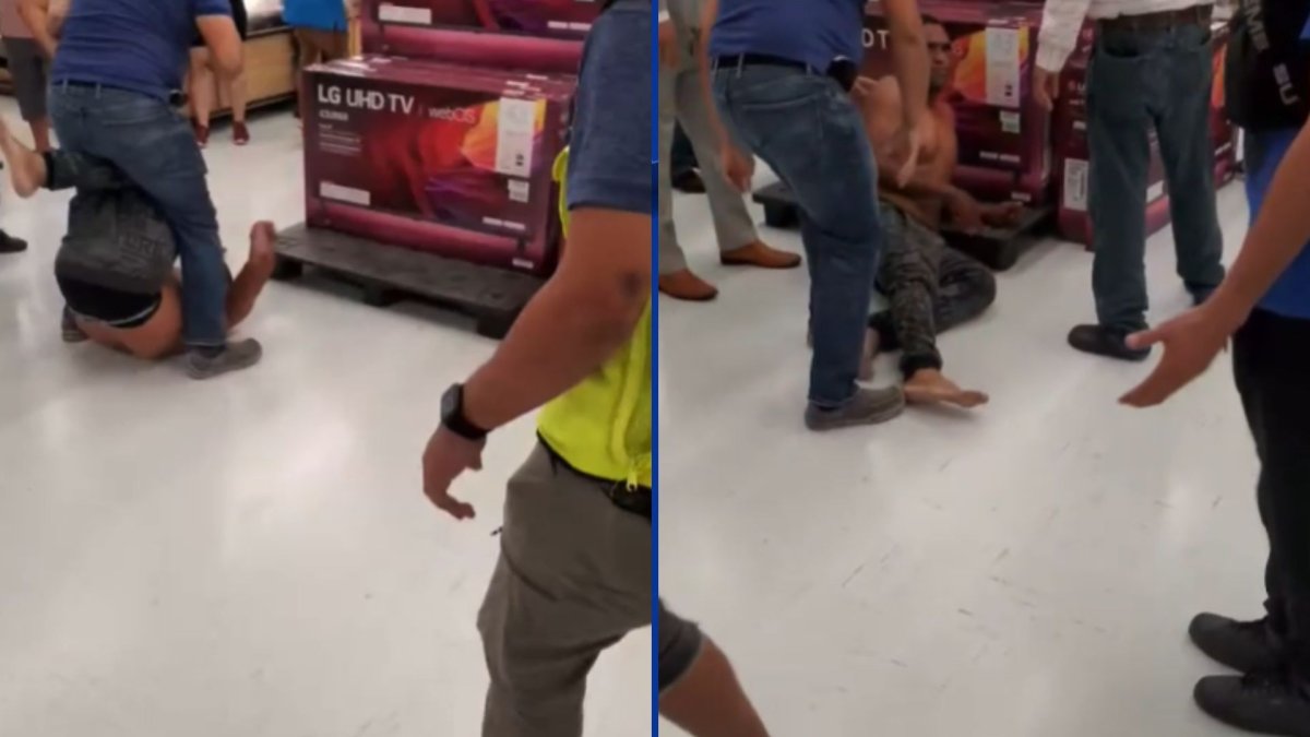 Presunto asaltante provoca caos en Walmart de Bayamón Telemundo