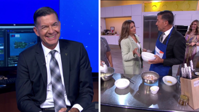 Roberto Cortés reacciona a la sorpresa que le hicieron en Hoy Día Puerto Rico