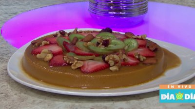 Cocina al día | Flan vegano de batata mameya