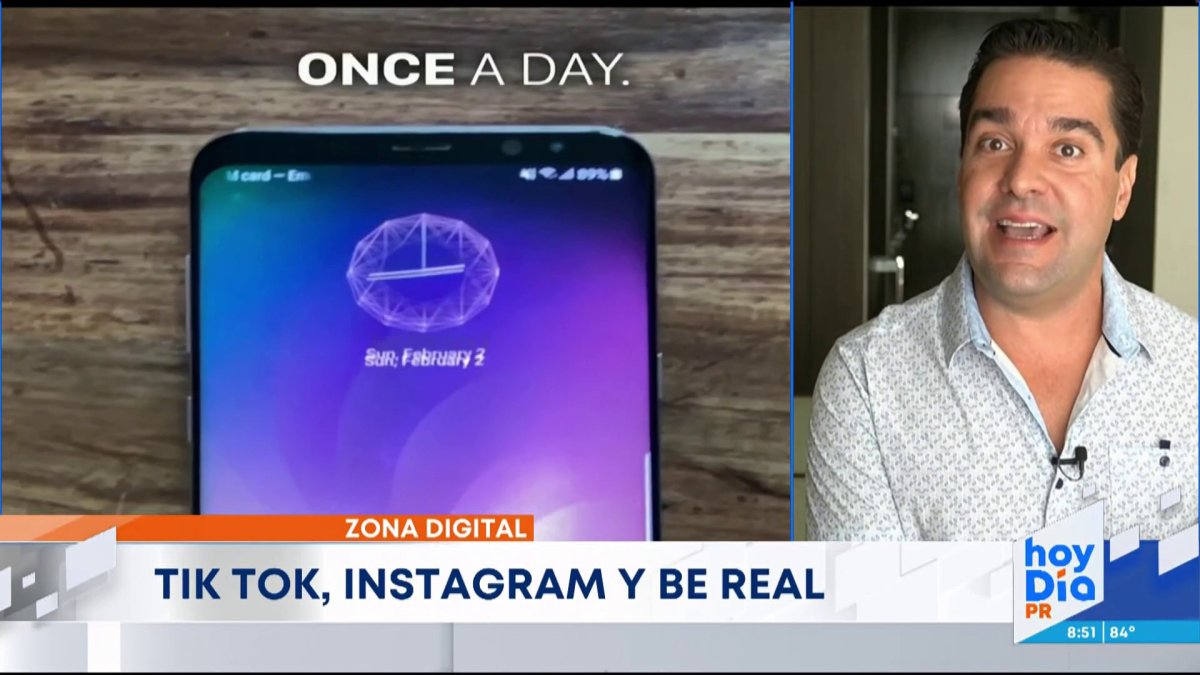 Zona Digital métodos de búsqueda en Tik Tok, Instagram y Be Real Telemundo Puerto Rico