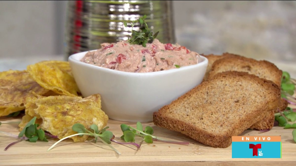 Cocina al día Dip de corned beef Telemundo Puerto Rico