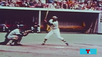 El momento histórico en que Roberto Clemente logró el hit 3,000