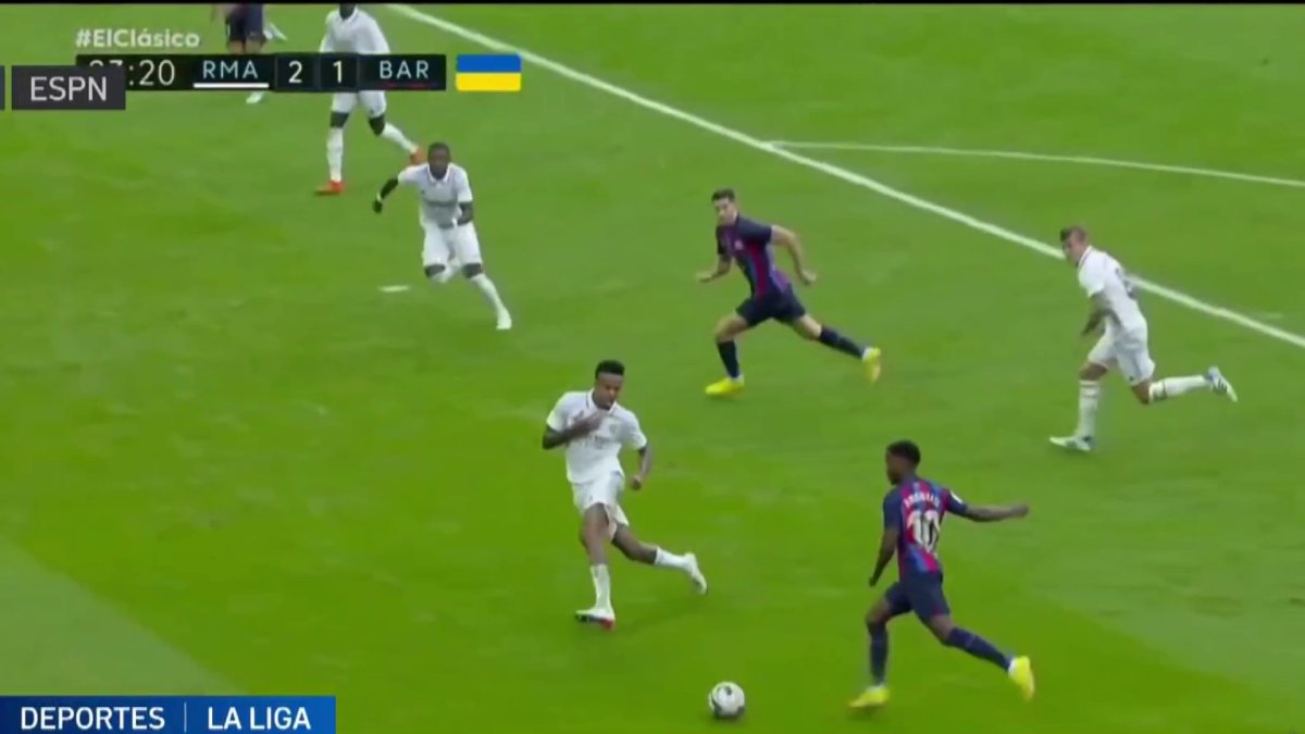 Real Madrid pinta de blanco el Clásico de España – Telemundo Puerto Rico