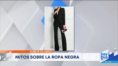 Los mitos sobre la ropa negra – Telemundo Puerto Rico