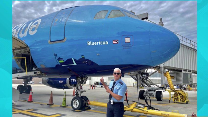 Piloto boricua cumple su sueño de volar avión dedicado a Puerto Rico