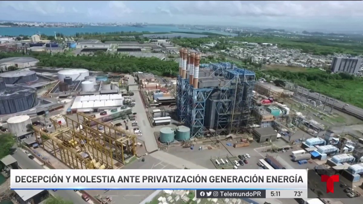 Critican “secretividad” con la que negociaron la privatización de la  generación de energía eléctrica – Telemundo Puerto Rico