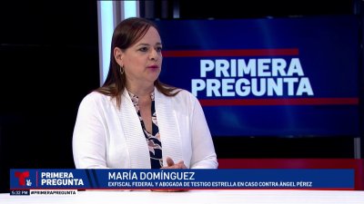 Primera Pregunta: María Domínguez