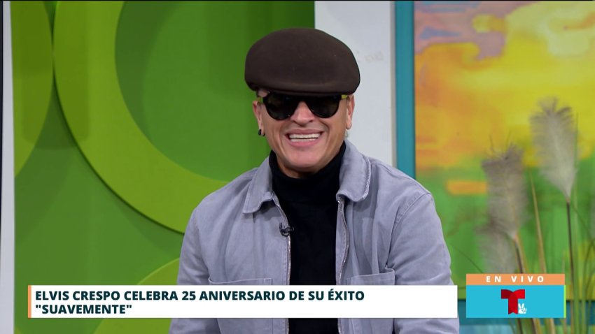 Elvis Crespo celebra el aniversario #25 de su éxito “Suavemente”