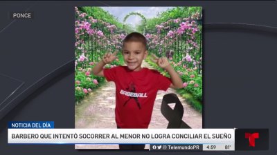 Profundamente afectado barbero que intentó socorrer a niñito atropellado