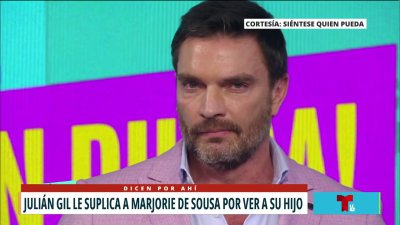 Julián Gil le suplica a Marjorie de Sousa que le permita ver a su hijo