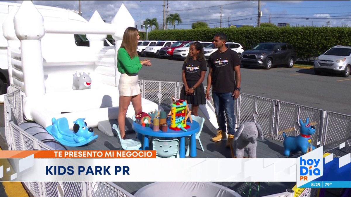 Te presento mi negocio Kids Park PR, alquiler de “playgrounds