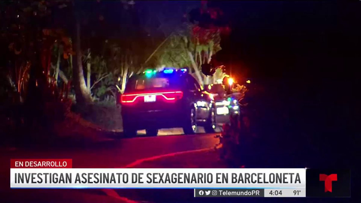 Investigan Asesinato De Sexagenario En Barceloneta Telemundo Puerto Rico 6556