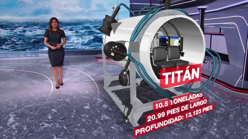 Por dentro: así es el sumergible Titan, desaparecido con cinco tripulantes a bordo