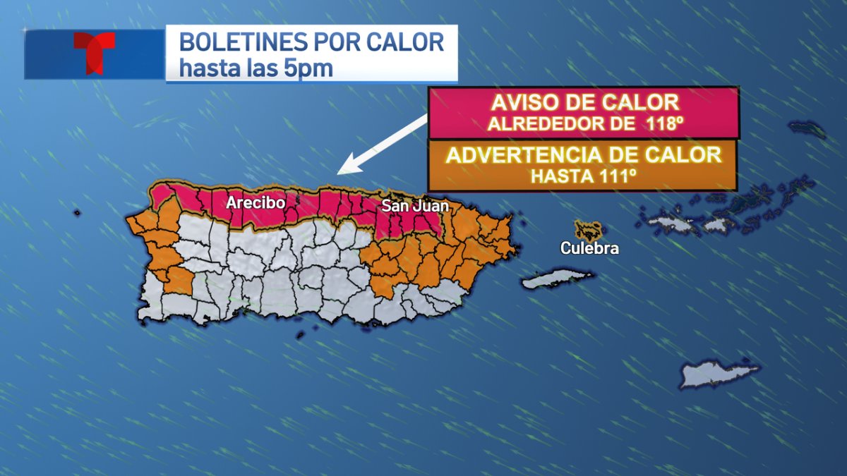 Continúa la ola de calor en Puerto Rico se esperan índices de 112 a