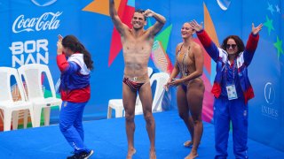 Javier Ruisánchez y Nicolle Torrens.