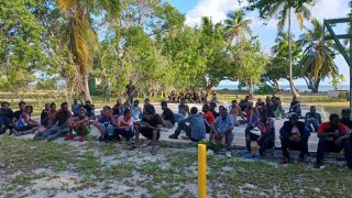 Inmigrantes abandonados el 14 de junio en Isla de Mona.
