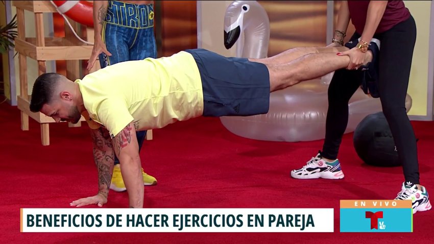 Ejercicios que puedes hacer en pareja