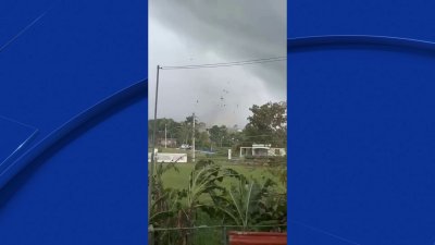 Reportan aparente tornado en Aguada