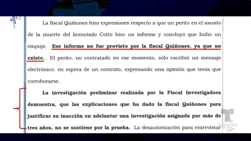 Informe responsabiliza Betzaida Quiñones de paralización en investigaciones del asesinato de Keavin Fret y Cotto Cartagena