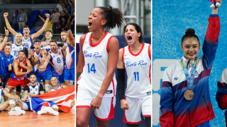 Equipo de voleibol, equipo femenino de baloncesto 3x3 y medallista de gimnasia rítmica.