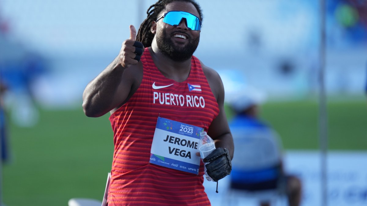 Oro y marca nacional de Jerome Vega en lanzamiento de martillo ...