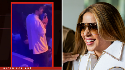 Video: Gritan el nombre de Shakira a Piqué en su propia fiesta