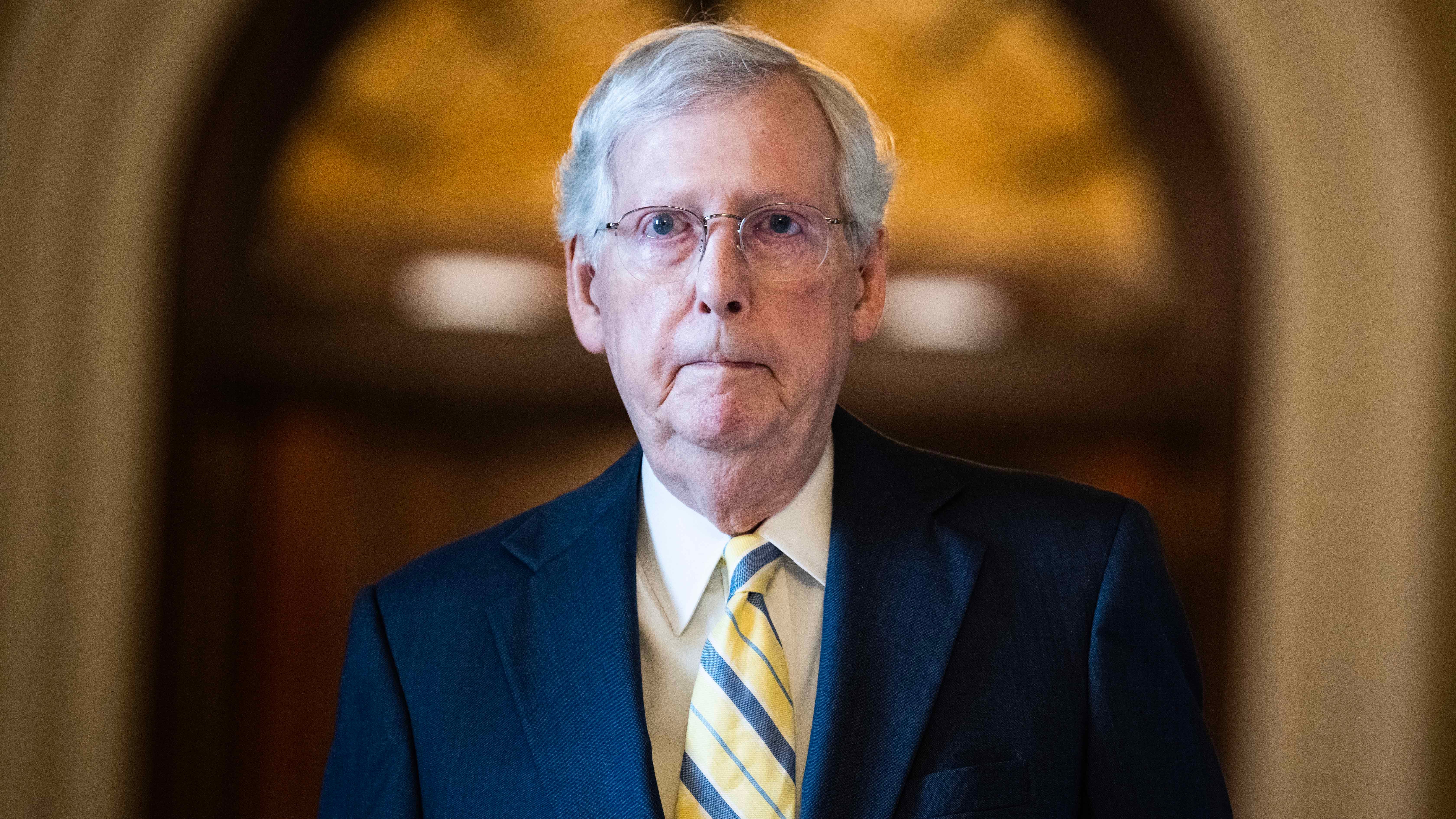 Imagen de la cobertura de: Mitch McConnell recibe el alta y seguirá su rehabilitación en casa