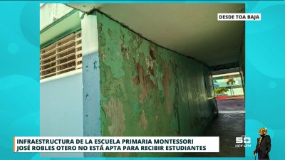 Denuncian pésimas condiciones de escuela Montessori en Toa Baja