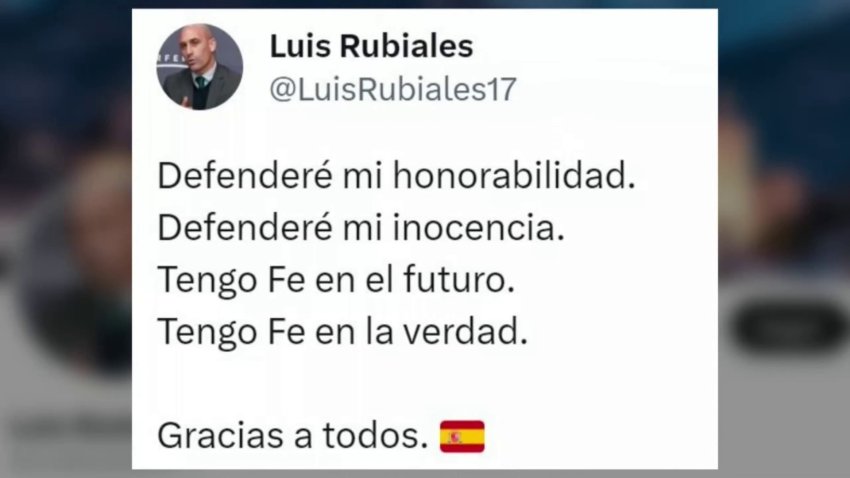Luis Rubiales renuncia a su cargo en el fútbol tras polémico beso