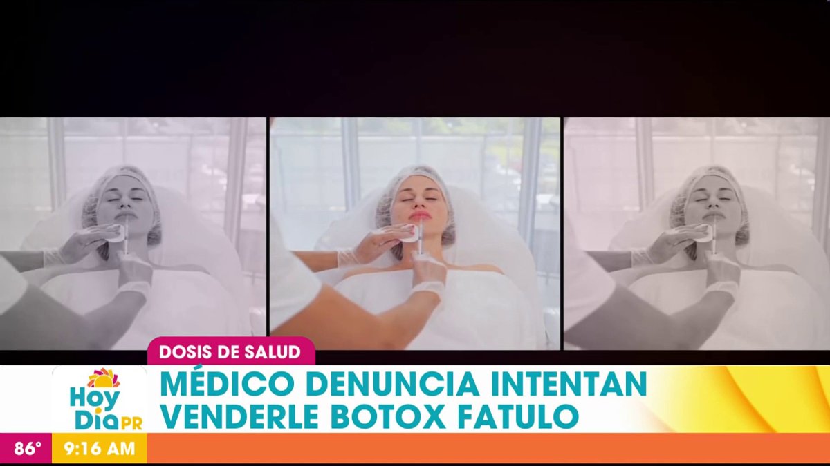 Alertan sobre la venta del botox fatulo Telemundo Puerto Rico