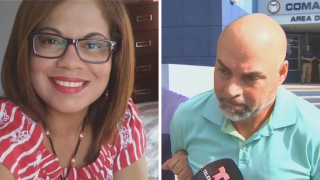 Nashma C. Vázquez Corniel, víctima y Ángel López Figueroa, presunto asesino