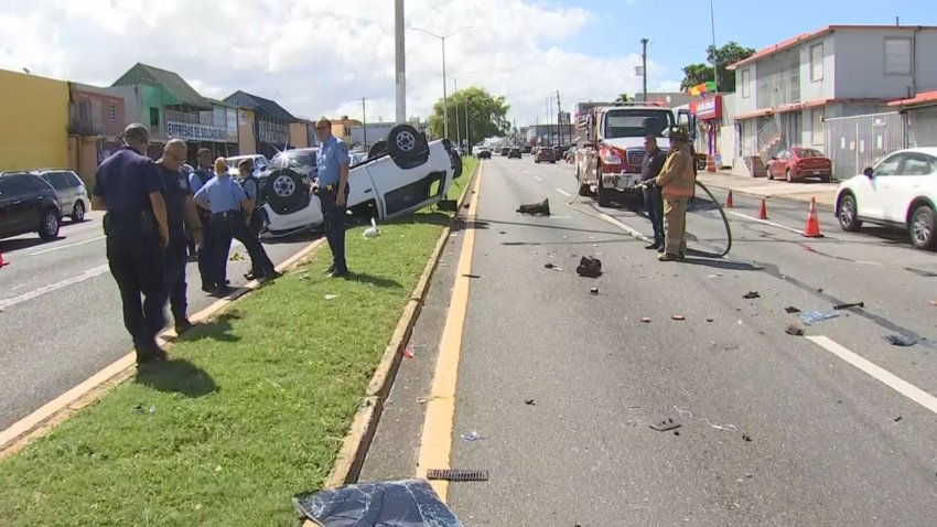 Accidente fatal en la avenida Piñero.