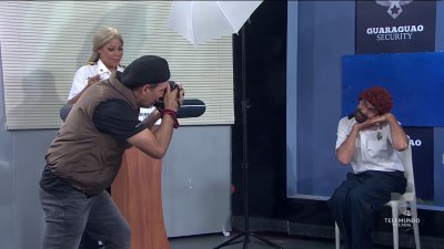Sesión de fotos para los cadetes de Guaraguao Security