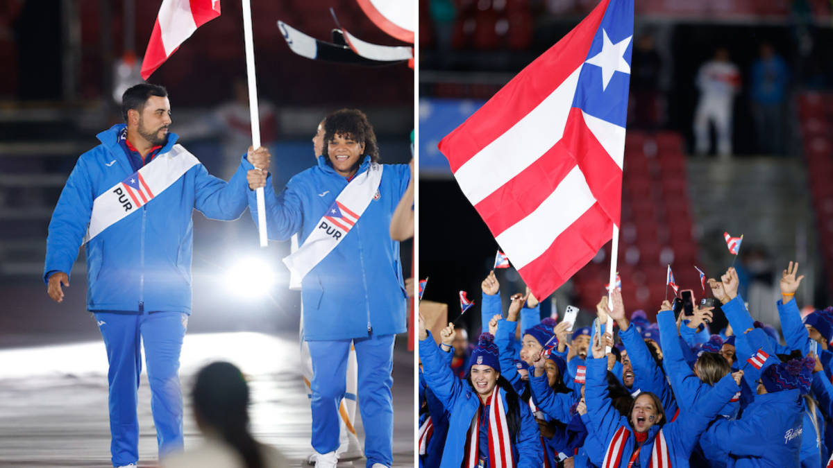 Boricuas desfilan en la inauguración de los Juegos Panamericanos 2023 Telemundo Puerto Rico