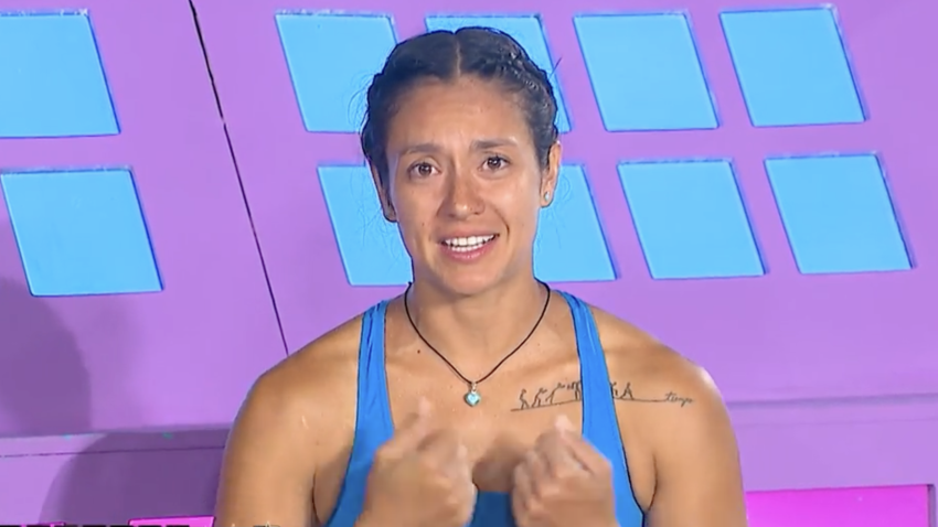 Triste pero con una sonrisa: hasta aquí llegó la historia de Raquel Becker en Exatlón