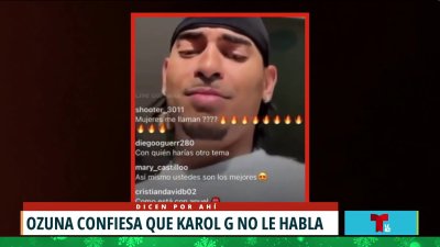 Ozuna revela la razón por la que Karol G lo regañó