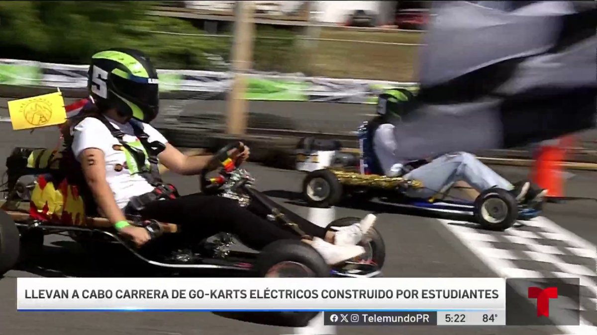 Celebran carrera de “gokarts” eléctricos construidos por estudiantes