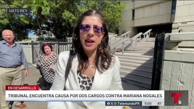 Causa para arresto contra Mariana Nogales