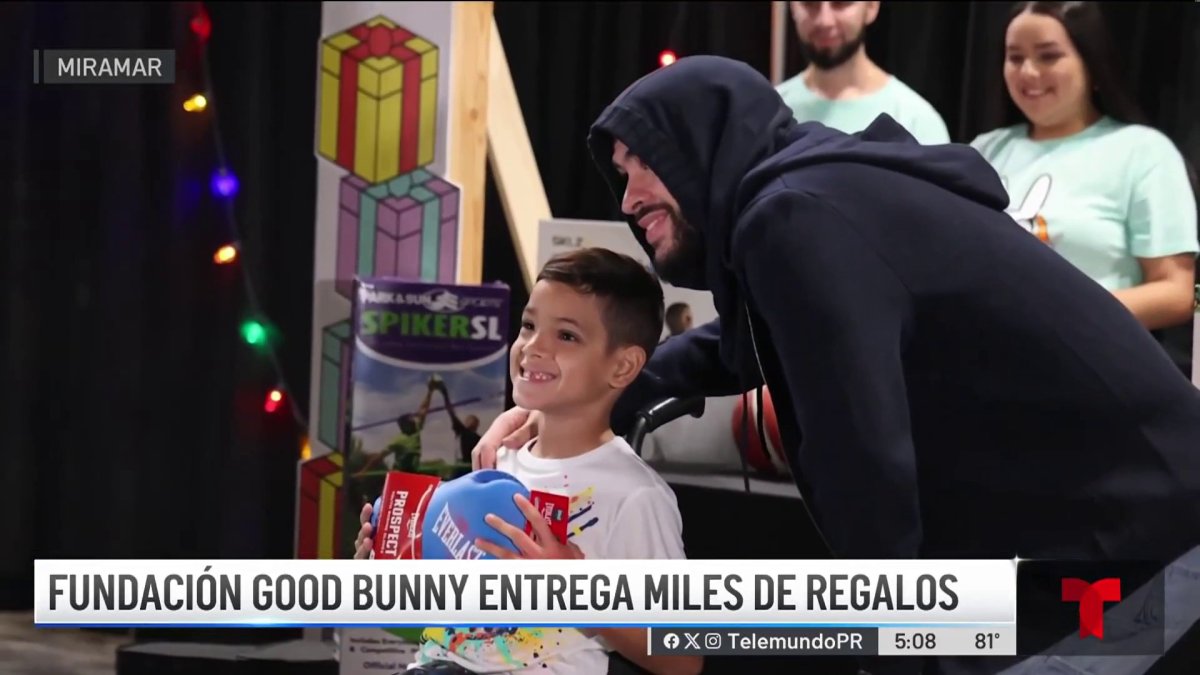 Fundación Good Bunny comparte mapa sobre la entrega de regalos