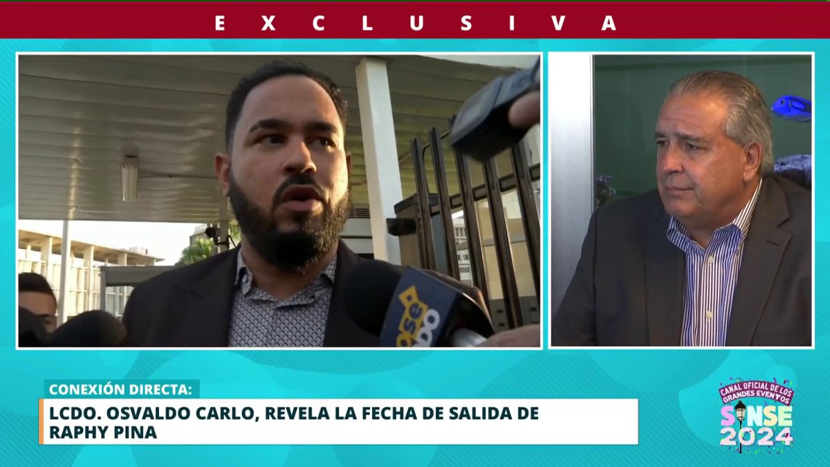 Esta es la fecha exacta de la salida de Raphy Pina de prisión ...