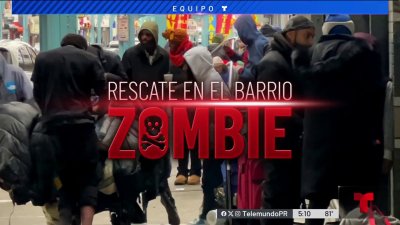Cientos de boricuas viven en el Barrio Zombie