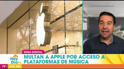 Emiten multa millonaria a Apple