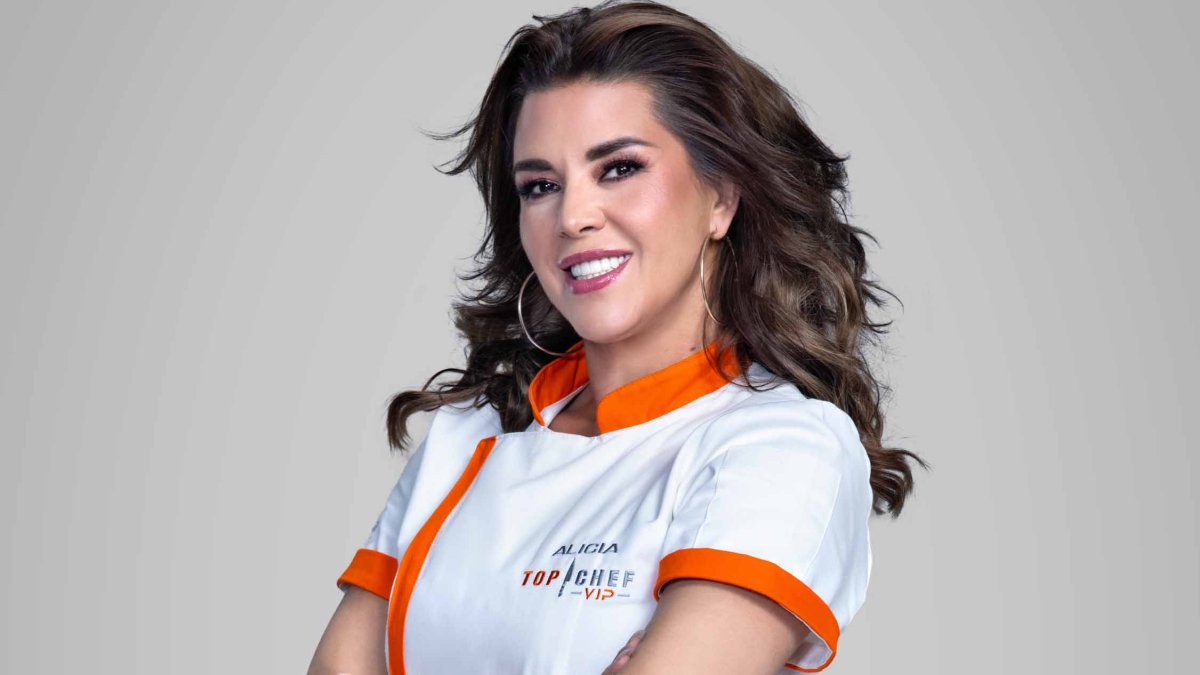 Top Chef VIP 2024 Alicia Machado en la cocina Telemundo Puerto Rico