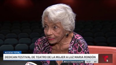 Dedican el Festival de Teatro de la Mujer a Luz María Rondón