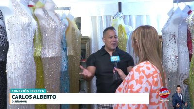 Carlos Alberto: el creador de los elegantes vestidos de Maripily