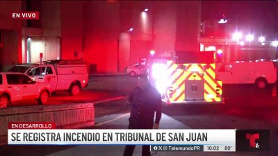 Se reporta fuego en el tribunal de San Juan tras vista contra policías