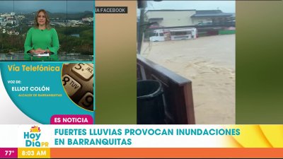 Inundaciones y derrumbes en Barranquitas: nueve familias están incomunicadas