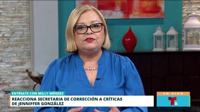 Secretaria de Corrección reacciona a críticas de Jenniffer González